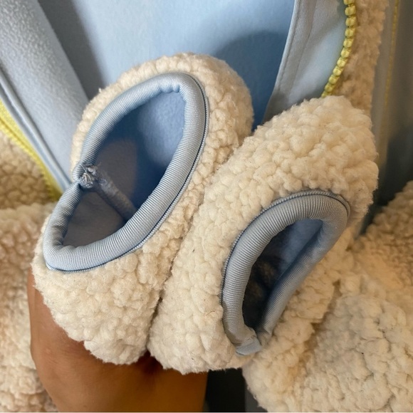 JOE Fresh Fleece Teddy Zip Up - Picture 7 of 7